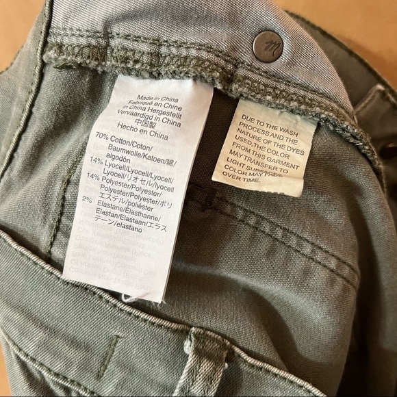 Madewell | 9" High Rise Skinny Jeans: Garment-Dyed Button-Front Edition Size 28 - Picture 11 of 16